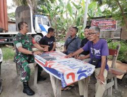 Partisipasi Warga dalam Menjaga Keamanan dan Ketertiban Dilingkungan Babinsa Gelar Komsos dengan Warga