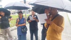 Masyarakat Cinta Keadilan Demo Didepan Mapoldasu, minta Kapolda Dan Jajaran Tindak Tegas Oknum Penyidik Polsek Medan Sunggal